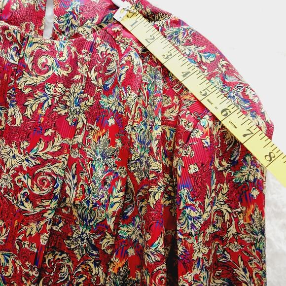 Blouse Size 12 Irene Koenig Baroque Romantic Festival Boho Retro Whimsycore Y2K - Picture 8 of 15